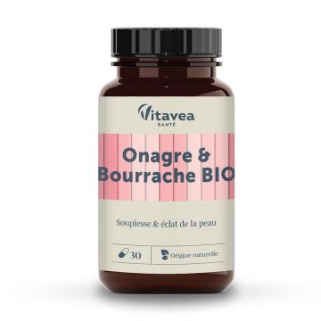 Vitavea Santé Nutri'sentiels Organic Evening Primrose x30 capsule