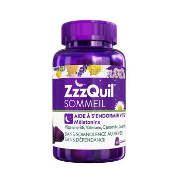 ZzzQuil Silent Sleep 60 bomboane gumate