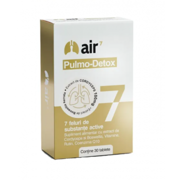 Air 7 Vitamina plamanilor pentru fumatori 30 tablete