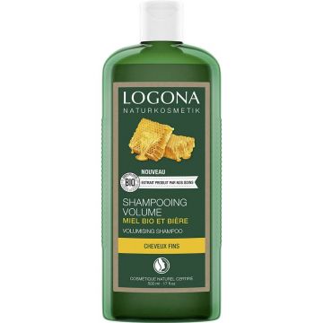 Șampon bio Logona pentru volum cu bere și miere 500ml