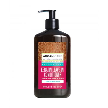 Balsam fara clatire cu keratina pentru par cret, 400ml, Arganicare