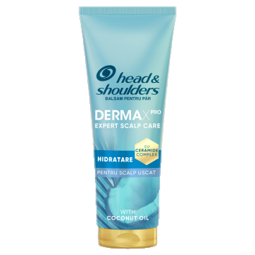 Balsam hidratant pentru par si scalp Derma X Pro Hydrate, 220ml, Head&Shoulders