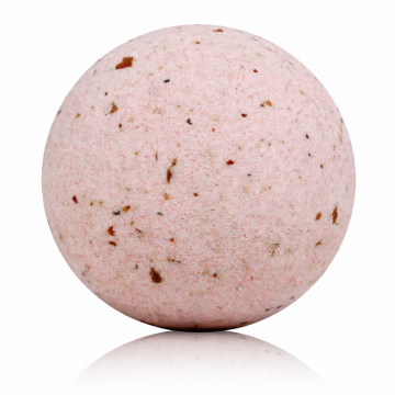 Bomba de baie efervescenta cu parfum de Trandafir, 140g, LabNatur