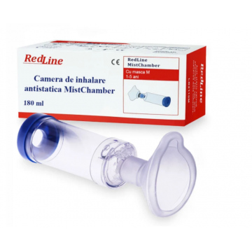 Camera de inhalare cu masca copii 1-5 ani 180 ml