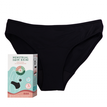 Chilot menstrual pentru inot negru marimea XS, 1 bucata, Femi.Eko