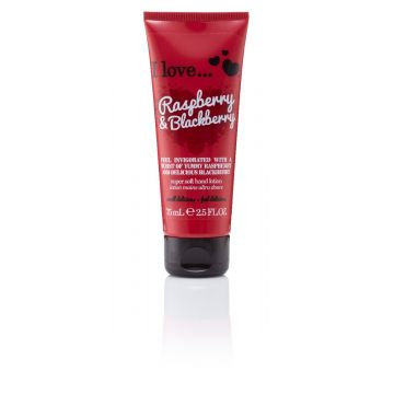 Crema de maini Raspberry Blackberry, 75ml, I Love Cosmetics