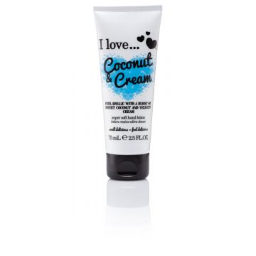 Crema de maini Sweet Coconut, 75ml, I Love Cosmetics