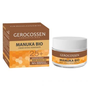 Crema intens hidratanta 25+ Manuka Bio, 50ml, Gerocossen