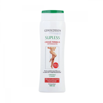 Crema termica anticelulita Supless, 400ml, Gerocossen