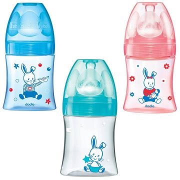 Dodie Initiation+ flacon flux 1 anti-colic 0-6 luni 150ml