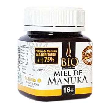 Dr. Theiss Naturwaren Kfactor 16 Miere de Manuka organică 125g