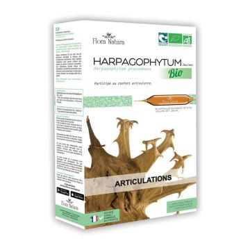 Flora Natura Organic Harpagophytum Articulations 20 fiole