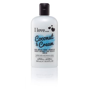 Gel de dus Coconut Cream Originals, 500ml, I Love Cosmetics