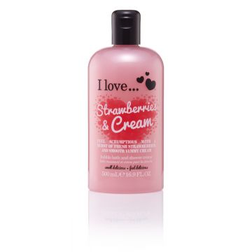 Gel de dus Strawberry Cream Originals, 500ml, I Love Cosmetics