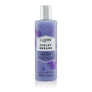 Gel de dus Violet Dreams Signature, 360ml, I Love Cosmetics