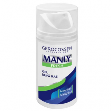 Gel dupa ras Manly Fresh, 100ml, Gerocossen