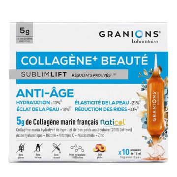 Granions SublimLift Colagen+ Anti-Ageing Beauty 10 15 ml fiole