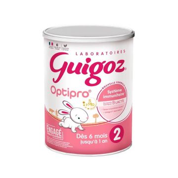 Guigoz Optipro Follow-on lapte praf 6-12 luni 800g