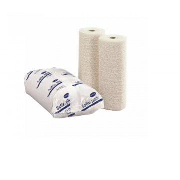 Hartmann Safix plus Fasa gipsata din tesatura de tifon 10 cm x 3 m 2 bucati