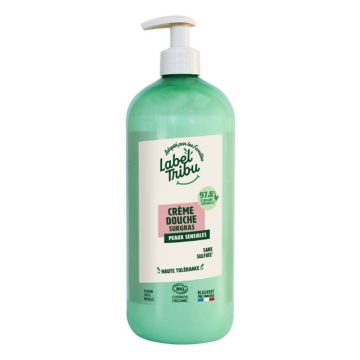 Label Tribu Cremă de duș pentru piele sensibilă 1L