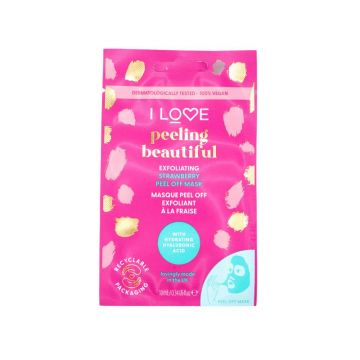 Masca de fata exfolianta Beautiful, 10ml, I Love Cosmetics