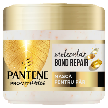 Masca pentru par cu biotina Pro-V Miracles Molecular Bond Repair, 300ml, Pantene