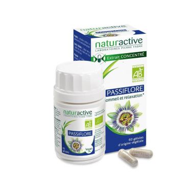 Naturactive Floarea pasiunii organice 60 capsule