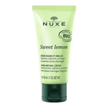 Nuxe Sweet Lemon Organic Hand and Nail Cream 50ml