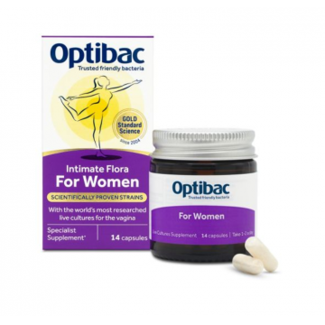 Optibac Probiotic pentru flora vaginala 14 bucati
