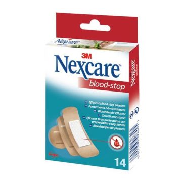 Pansamente hemostatice Nexcare Blood Stop x14