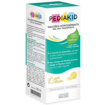 Pediakid Greață Vărsături Sirop pentru boli de călătorie 125 ml