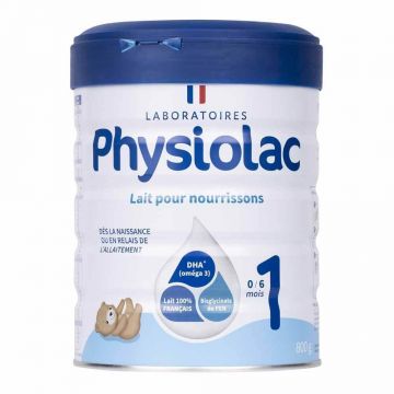 Physiolac 1 Lapte praf de la 0 la 6 luni 800g