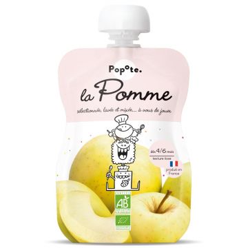 Piure de mere, 4-6 luni Bio, 120g, Popote