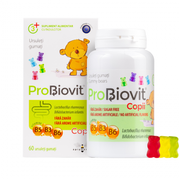 ProBiovit copii, 60 ursuleti gumati, Apipharma