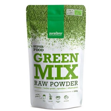 Purasana Organic Green Mixa Powder 200g