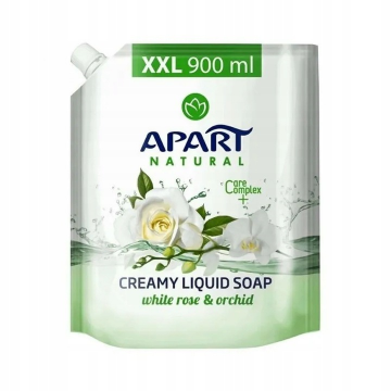 Rezerva sapun lichid White Rose&Orchid, 900ml, Apart