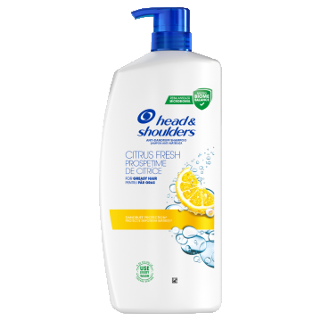 Sampon anti-matreata Citrus Fresh 2 in 1, 800ml, Head&Shoulders