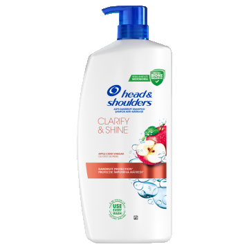 Sampon anti-matreata cu Otet de Mere Clarify & Shine, 800ml, Head&Shoulders