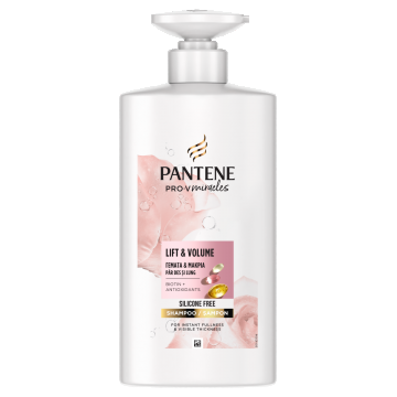 Sampon cu biotina Lift'N'Volume, 500ml, Pantene