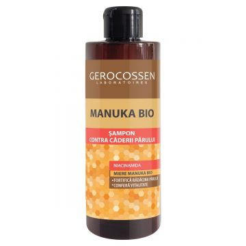 Sampon impotriva caderii parului Manuka Bio, 400ml, Gerocossen