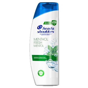 Sampon pentru par normal Menthol, 400ml, Head&Shoulders