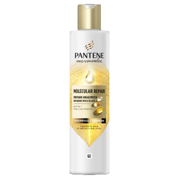 Sampon pentru par uscat si deteriorat cu biotina Pro-V Miracles Molecular, 250ml, Pantene