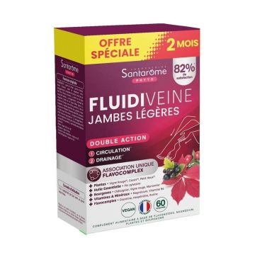 Santarome Fluidiveine Jambes Légères 60 comprimés