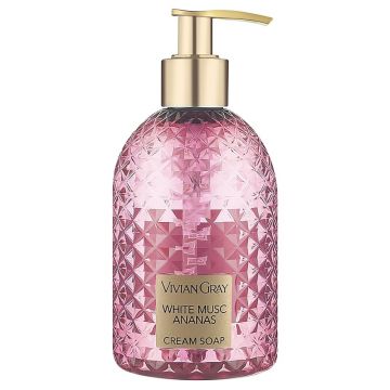 Sapun lichid pentru maini White Musc & Ananas, 300ml, Vivian Gray