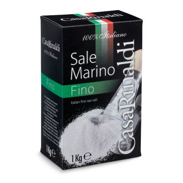 Sare de mare fina pentru gatit, 1kg, Casa Rinaldi