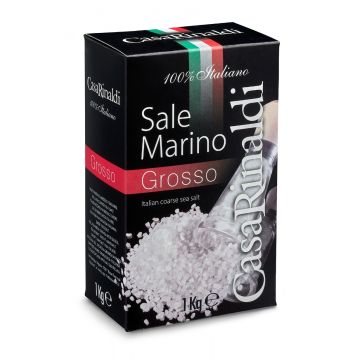 Sare de mare grunjoasa pentru gatit, 1kg, Casa Rinaldi