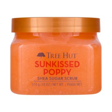 Scrub de corp Sunkissed Poppy Shea Sugar, 510g, Tree Hut