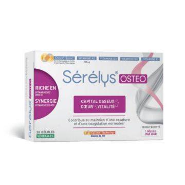 Serelys Pharma Bone Capital, Inima, Osteo Vitalitate 30 capsule vegetariene