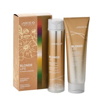 Set Sampon + Balsam Blonde Life Brightening, 300ml + 250ml, Joico