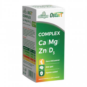 Sirop copii Alinan Ostart Complex, 200ml, Fiterman